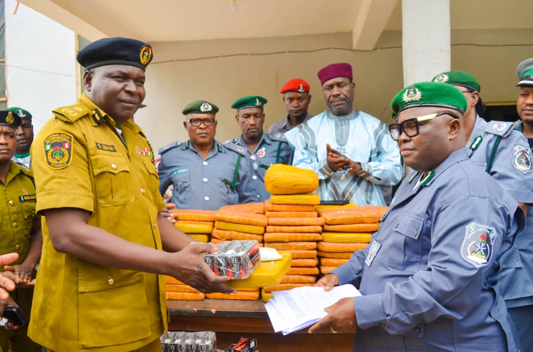 Customs Confiscates Cannabis Sativa, Others Worth Over N64m in Kebbi, Hands Over to NDLEA