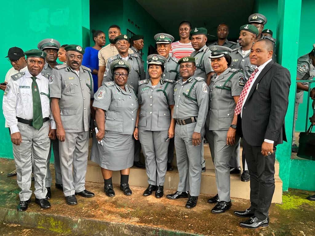 omptroller Senas Ukpanah Resumes as CAC, Enugu/Anambra/Ebonyi Customs Area Command, Charges Officers on Synergy, Discipline.