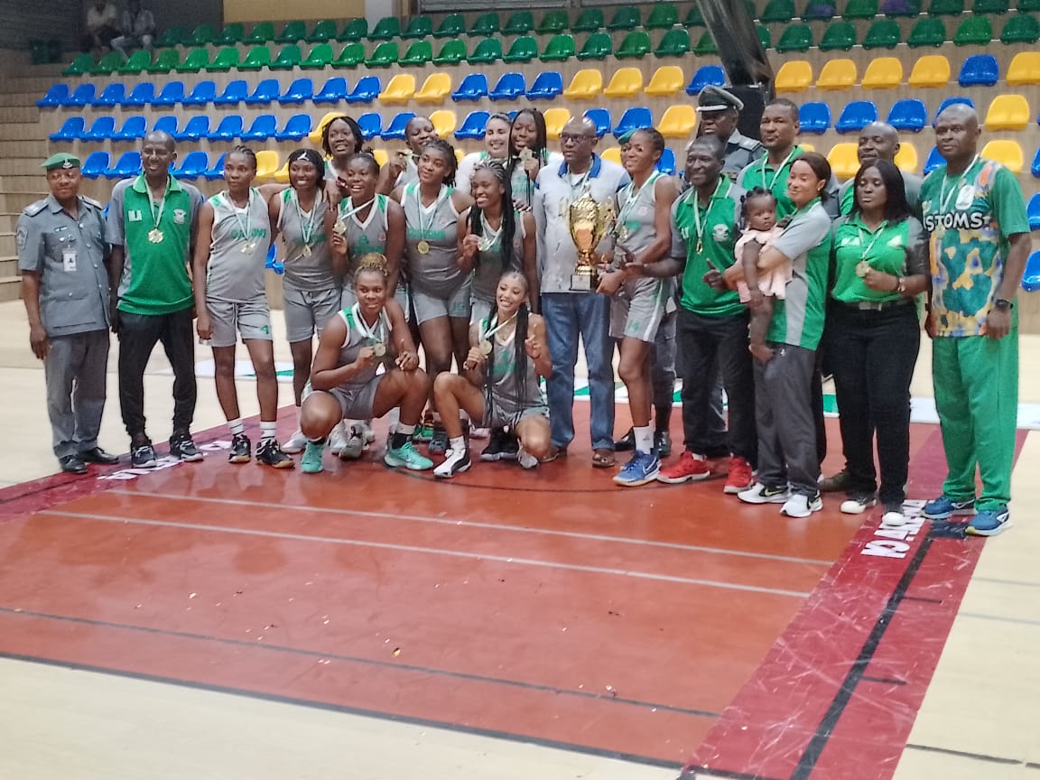 Nigeria Customs Female Basketball Team Qualifies for African Championship Tournament in Egypt