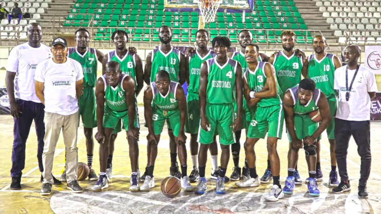 Nigeria Customs Men's Basketball Team Battles Sister Security Agencies in Tournament
