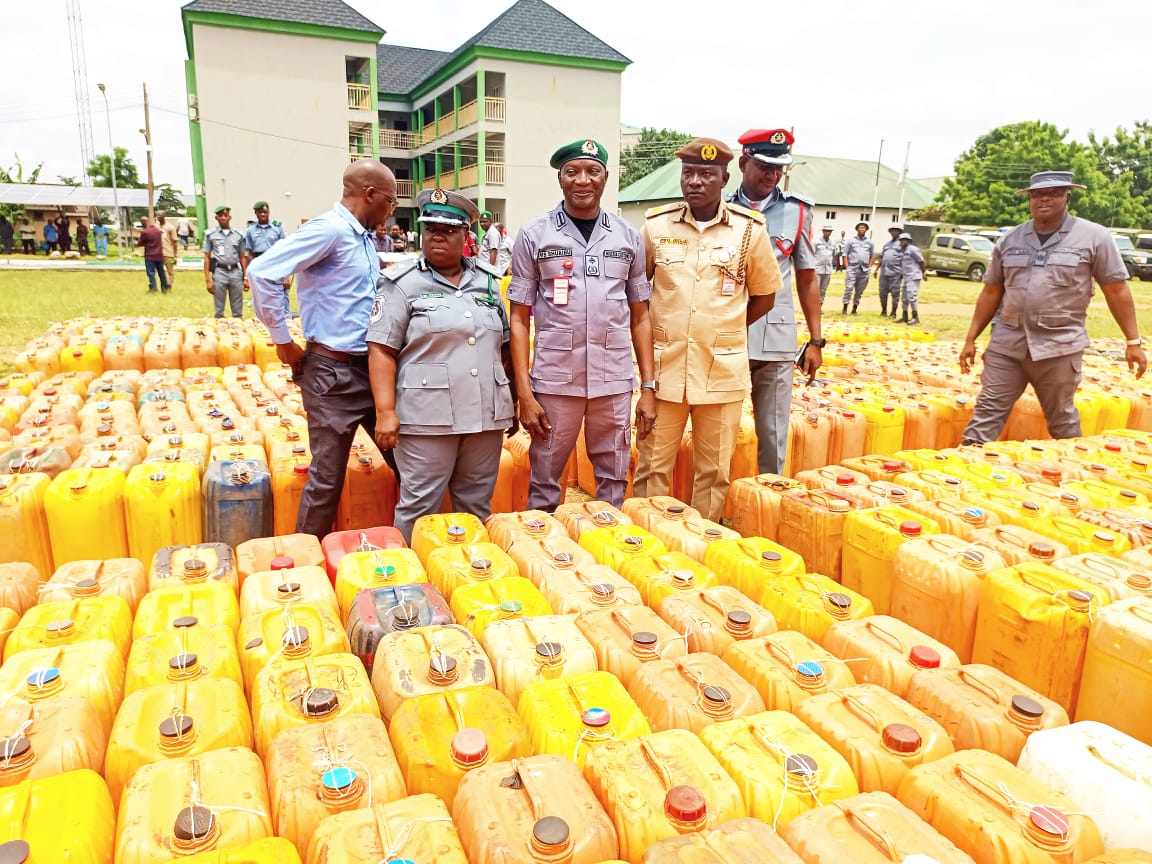 JBPT Sector II Seizes N1.3bn Worth of PMS, Other Prohibited Items in South-West