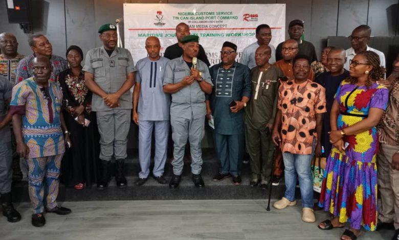 Nigeria Customs Service Trains Maritime Journalists on Commercial Terms and Phrases