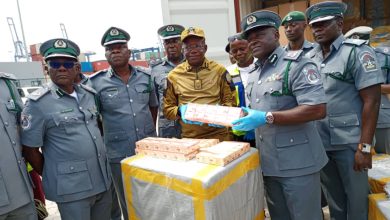 Lagos FTZ Customs Command Seizes Tramadol Worth N9B, Hands Over to NDLEA