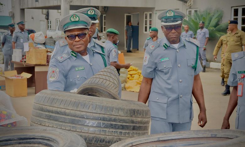 Western Marine Customs Hands Over 4,973 Loaves of Cannabis, Suspects to NDLEA