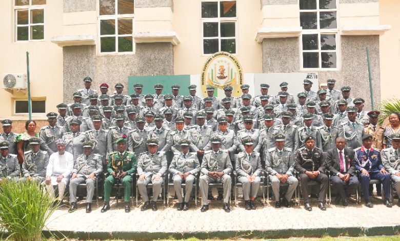 Nigeria Customs Command & Staff College Graduates 50 Officers from Junior Course 21