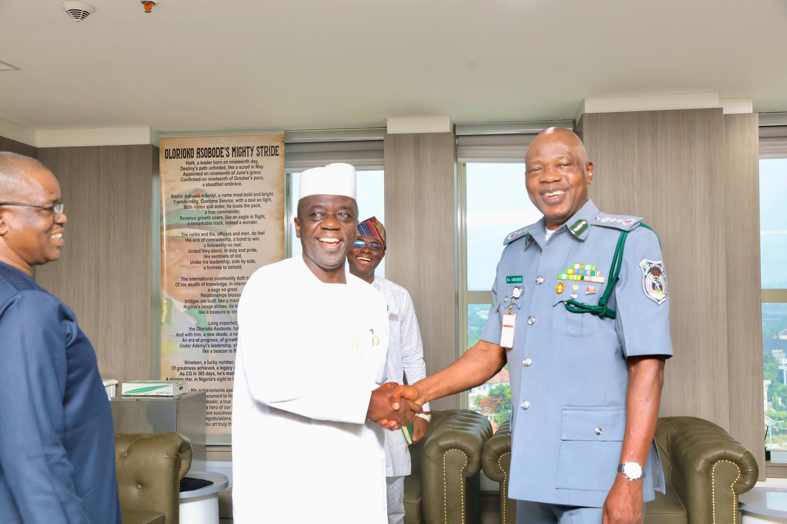 Customs Boss Adeniyi, AGF Ogunjimi Unite to Boost National Revenue ...