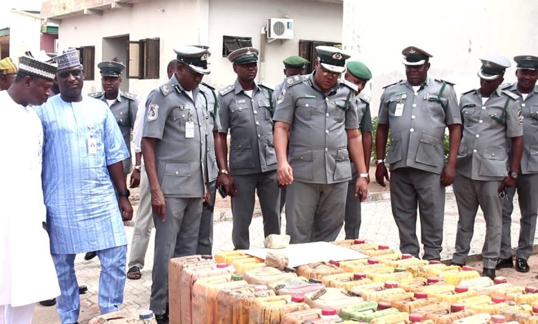 Adamawa/Taraba Customs Intercepts ₦104.45 Million Worth of Smuggled Goods