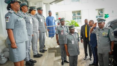 CGC Adeniyi Honoured by Officers as Chairperson of the WCO Council