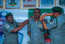 NCS Zone D Bauchi Decorates Newly Promoted Officers