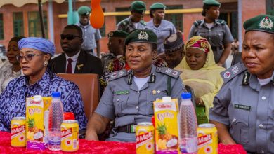 Customs Boosts Community Relations with Donation of Educational Materials in Portharcourt By Opeyemi Omodara The Nigeria Customs Service, Port Harcourt Area I Command, has strengthened its community engagement efforts with a significant educational support initiative at Model Primary School I and II, Orominike, D-Line, Port Harcourt. In a statement signed by the Command’s Public Relations Officer, ASC I Barilule Aanee on Tuesday 11 December 2025, the outreach was conducted under the Command’s Corporate Social Responsibility programme, underscored the Service’s commitment to supporting host communities. According to the statement, the event was graced by the National President of the Customs Officers’ Wives Association (COWA), Mrs. Kikelomo Adeniyi and featured the donation of school bags, notebooks, uniforms and other learning materials, drawing participation from key education stakeholders. In her remarks, the Customs Area Controller, Comptroller Salamatu Atuluku, described education as a crucial investment in national development. She noted that the gesture aligns with the broader vision of the Comptroller-General of Customs, Adewale Adeniyi, who prioritises people-centred initiatives across the Service. “The Nigeria Customs Service remains committed to contributing positively to communities that host our operations. Supporting basic education is one of the most impactful ways to shape the future because it empowers children and strengthens families,” she said. She added that the Command would continue to embark on programmes that promote youth development and community welfare. During the event, the National President, Mrs. Kikelomo Adeniyi, encouraged the pupils to embrace good values and stay dedicated to their studies. She used the opportunity to reaffirm COWA’s mission of supporting children and vulnerable groups within Customs communities. “Education is the foundation upon which strong societies are built. We want you to use these materials wisely, remain focused, and believe in your abilities. COWA will continue to champion initiatives that brighten the future of children, especially those in our host communities.” she stated. A representative of the Rivers State Ministry of Education, Emmanuel Onumgbu, commended the Nigeria Customs Service for the timely gesture, describing it as a boost to public school development. He expressed the Ministry’s readiness to partner with the Service on future educational projects. Goodwill messages also came from representatives of the Nigeria Immigration Service, Nigeria Police Force, and Nigeria Security and Civil Defence Corps. They applauded the initiative and emphasised the importance of sustained support for public education. In her remarks, the Head Teacher of Model Primary School One expressed appreciation on behalf of the school, noting that the donation would ease financial pressure on parents and create a more conducive learning environment for the pupils.