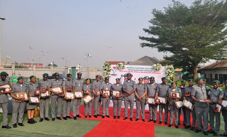 Tincan Island Customs Celebrates Distinguished Officers, Exceeds ₦1.6trn Revenue Target