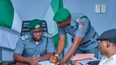 Customs Names Ikenwu Acting Comptroller NEMC, Signals Renewed Push Against Maritime Smuggling By Bimpe Audu The Nigeria Customs Service (NCS) has appointed Deputy Comptroller of Customs (DC) Joseph Ikewun as Acting Comptroller of the North-Eastern Marine Command in a move to strengthen enforcement across Nigeria’s inland waterways. DC Ikewun assumed duty at the Command’s headquarters in Makurdi, Benue State, on 30 April 2026, ushering in a new phase of leadership focused on operational efficiency and enhanced service delivery. His appointment underscores the Service’s renewed drive to bolster maritime security, curb smuggling activities, and improve inter-agency collaboration within the Command’s area of responsibility. Speaking at the assumption of duty, Ikewun pledged to build on existing achievements while fostering stronger partnerships with relevant stakeholders and sister agencies. “I am committed to building on the solid foundation laid before me. My priority is to strengthen collaboration with relevant stakeholders and sister agencies to effectively secure our maritime corridors and suppress all forms of criminal activities. We will operate an open-door policy that encourages communication, teamwork, and mutual respect among officers, and together we will ensure that this Command remains a formidable force in protecting Nigeria’s waterways,” he said. He outlined key priorities to enhance operational effectiveness, including improved inter-agency cooperation to tackle smuggling along waterways and strengthened internal coordination among officers. DC Ikewun also commended the leadership of the Comptroller-General of Customs, Adewale Adeniyi, noting that ongoing reforms and infrastructural improvements within the Service reflect a sustained commitment to efficiency and professionalism. The North-Eastern Marine Command, according to him, remains a critical component of the NCS, playing a strategic role in securing Nigeria’s waterways while facilitating legitimate trade through targeted enforcement and intelligence-driven operations.