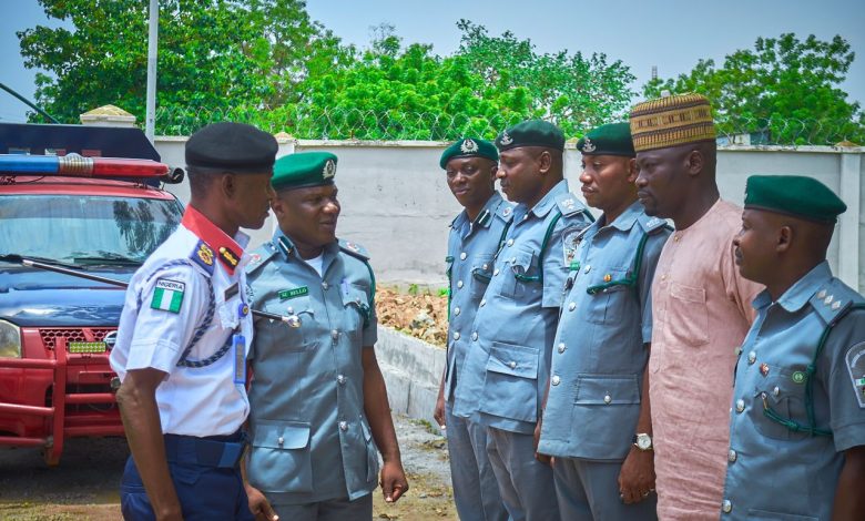 Customs Strengthens Ties with NSCDC, SON in Kwara By Bimpe Audu The Nigeria Customs Service (NCS), Kwara Area Command, on Tuesday, 28 April 2026, received the Kwara State Commandant of the Nigeria Security and Civil Defence Corps (NSCDC), Abbas Mohammed, and the State Coordinator of the Standards Organisation of Nigeria (SON), Oyewopo Abdulrazaq, during separate engagements aimed at strengthening inter-agency collaboration. The Acting Area Controller, Deputy Comptroller of Customs Najeem Ogundeyi, hosted the delegations at the Command headquarters, where discussions centred on enhancing synergy, fostering mutual understanding and exploring new areas of cooperation to support the effective implementation of government policies. Speaking during the engagements, Deputy Comptroller Ogundeyi emphasised that no agency can operate effectively in isolation, noting that collaboration remains essential for efficient service delivery and national development. “Inter-agency collaboration remains fundamental to achieving our mandates. We must continue to strengthen synergy, share intelligence, and support one another to ensure effective service delivery and the successful implementation of government policies for national development,” he said. In their separate remarks, Commandant Mohammed described the visit as “a step towards deeper cooperation,” while Abdulrazaq noted that “sustained collaboration will enhance regulatory effectiveness.”