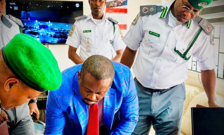 How Nigeria Customs Aids Canada in Major Stolen Exotic Car Recovery By Muhammad Bashir As part of ongoing efforts to strengthen international confidence in Nigeria’s anti-smuggling and cargo intelligence system, the Nigeria Customs Service (NCS) has formally handed over intercepted stolen luxury vehicles traced to Canada. The handover ceremony took place on Monday, 4 May 2026, at the Tin Can Island Port, where the Deputy High Commissioner of Canada to Nigeria, Nasser Salihou, officially received the recovered vehicles from the Customs Area Controller of the Command, Comptroller Frank Onyeka. The recovery followed months of intelligence sharing and operational collaboration between the NCS and the Royal Canadian Mounted Police, after authorities in Canada traced a number of stolen high-end vehicles believed to have been smuggled into Nigeria via international shipping channels. Internal Customs document dated 5 May 2026, showed that the intercepted vehicles included a 2019 Lexus RX350, 2019 Mercedes-Benz G550, 2023 Land Rover Range Rover, 2019 Lamborghini Huracán, 2021 Rolls-Royce Dawn Convertible, 2018 Lamborghini Aventador, and a 2026 Toyota Tundra, all confirmed to have been stolen and illegally exported before ending up in Nigeria. Speaking shortly after the handover at the Tican island Customs Area Command, Comptroller Onyeka disclosed that one of the vehicles, a Toyota Tacoma, was initially concealed inside a container carrying other vehicles and had not yet exited Customs control before intelligence from Canadian authorities triggered immediate intervention. According to him, once the alert was received and shipping documentation transmitted through official channels, officers of the Command moved swiftly to isolate the suspicious consignment, extract the affected vehicle, and place it under enforcement custody pending diplomatic verification. “What looked like a routine cargo movement quickly became an international criminal investigation. Once intelligence reached us, we placed the consignment under enforcement watch and secured the vehicle pending confirmation from Canadian authorities.” Comptroller Onyeka said. He explained that the Service deliberately delayed the final release until officials of the Canadian government arrived in person to complete identification and recovery procedures. “We had people who wanted to step in on behalf of others, but this was too sensitive. We insisted the handover must be directly to the Canadian government to preserve the integrity of the process.” He added. Comptroller Onyeka reiterated that the operation signalled the Nigeria Customs Service’s might in fighting against transnational vehicle theft syndicates that exploit global shipping routes to move stolen automobiles across continents. He further stated that the recovery has revealed the ongoing cooperation between Nigeria and Canada in intelligence sharing, cargo profiling, and maritime enforcement, particularly in tackling organised cross-border crimes involving stolen assets, illicit trade, and other fraudulent activities.