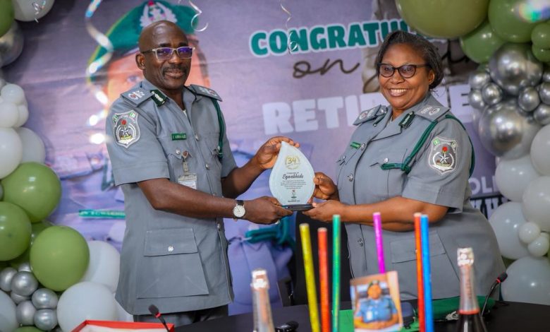 Nigeria Customs Honours Retiring Comptroller Egwakhide