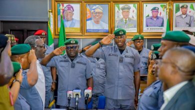 Ag. ACG Onyeka Hands Over Tincan Command, Backs Comptroller Anani for Greater Performance By Lucy Nyambi The newly appointed Acting Assistant Comptroller-General (ACG) of Customs, Frank Onyeka, has on Friday, 22 May 2026, expressed confidence in the capacity of Comptroller Joe Anani to sustain the achievements of the Tincan Island Port Command as he officially handed over leadership of the Command, following his elevation to the rank of Ag. ACG. Speaking during the handover ceremony, Ag. ACG Onyeka described his tenure at the Command as challenging, rewarding, and impactful, noting that the successes recorded were made possible through the support of officers, stakeholders, and the leadership of the Nigeria Customs Service. Reflecting on the Command’s achievements, Ag. ACG Onyeka disclosed that the Tincan Island Port Command generated a total revenue of ₦1.6 trillion in 2025, while also collecting ₦401 billion within the first quarter of 2026. “This achievement was not accidental. It was the product of discipline, intelligence-driven operations, improved compliance, robust stakeholder engagement, and deployment of modern trade facilitation tools aimed at enforcing legitimate trade,” he stated. “Today, as I hand over the leadership of the Command to Comptroller Joe Anani, I do so having absolute confidence in his competence, his capacity, and leadership experience,” he added. In his remarks, Comptroller Anani expressed gratitude to the Comptroller-General of Customs, Adewale Adeniyi, for entrusting him with the responsibility, and commended Ag. ACG Onyeka for the strides recorded in revenue generation, trade facilitation, and anti-smuggling operations during his tenure. “These achievements have raised the bar and strengthened the reputation of the Tincan Island Port Command as a critical gateway for legitimate trade. I pledge to continue on these gains and build a Command that is even more efficient, transparent, and result-oriented,” Anani stated. The new Customs Area Controller charged officers of the Command to remain professional, disciplined, and intelligence-driven in the discharge of their duties, stressing that compromise and inefficiency would not be tolerated. “In the discharge of your duties, professionalism, intelligence and discipline must remain the hallmark of our conduct. We will not tolerate compromise, inefficiency, or acts that undermine the Service and the nation entirely,” he warned. Comptroller Anani also called for sustained collaboration among sister agencies operating within the Command, and urged stakeholders to ensure full compliance, while also pledging to operate an open-door policy aimed at encouraging constructive engagement and sustaining the progress already achieved at the Tincan Island Port Command.