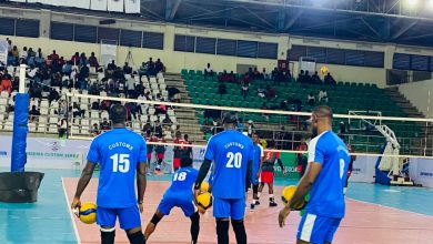 Customs Volleyball Teams Top League Standings, Produce Eight National Team Players