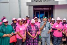 Apapa COWA Takes Breast Cancer Awareness Campaign to Anjorin Market, Donates Items