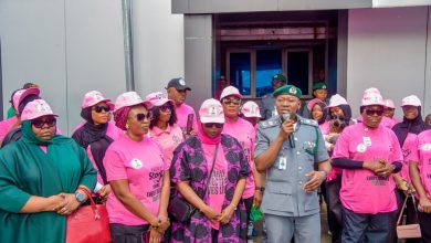 Apapa COWA Takes Breast Cancer Awareness Campaign to Anjorin Market, Donates Items